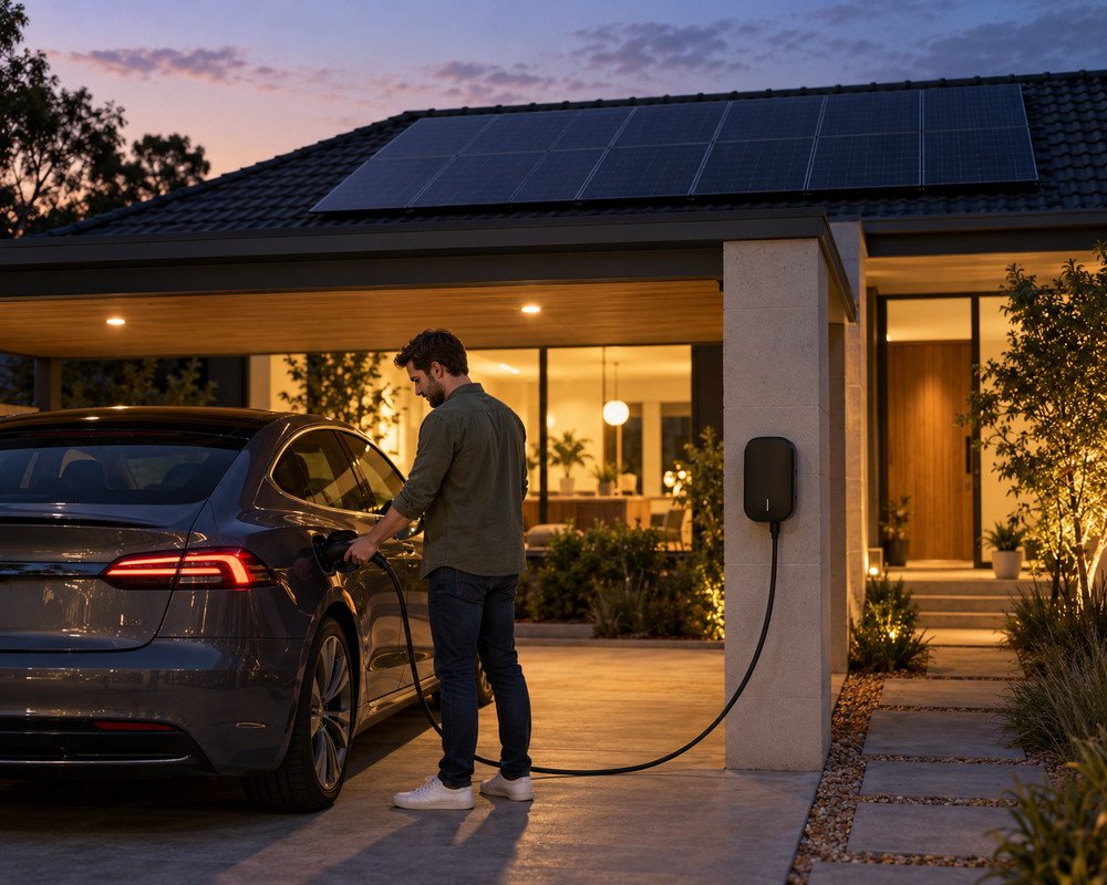 Charge Overnight on Your Own Solar, Frostac install in Australia